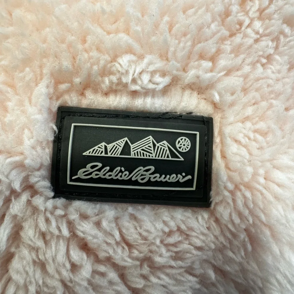 Eddie Bauer Soft Pink Fleece Baby Zip Up. 12 months‎